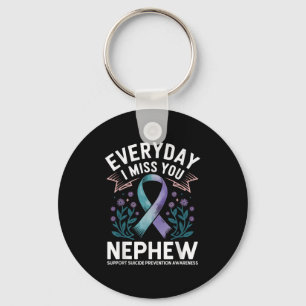 Suicide Prevention Awareness Aunts Keychain