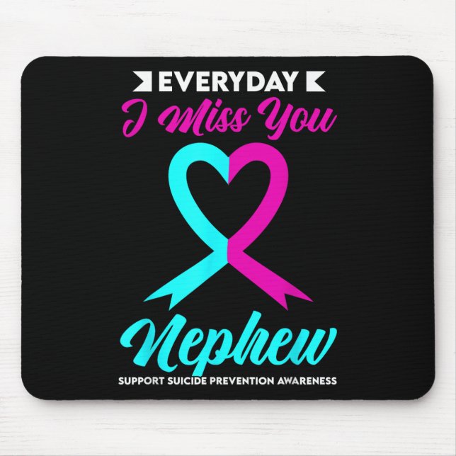 Suicide Prevention Awareness Aunts  Mouse Pad (Front)