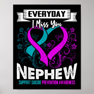 Suicide Prevention Awareness Aunts  Poster