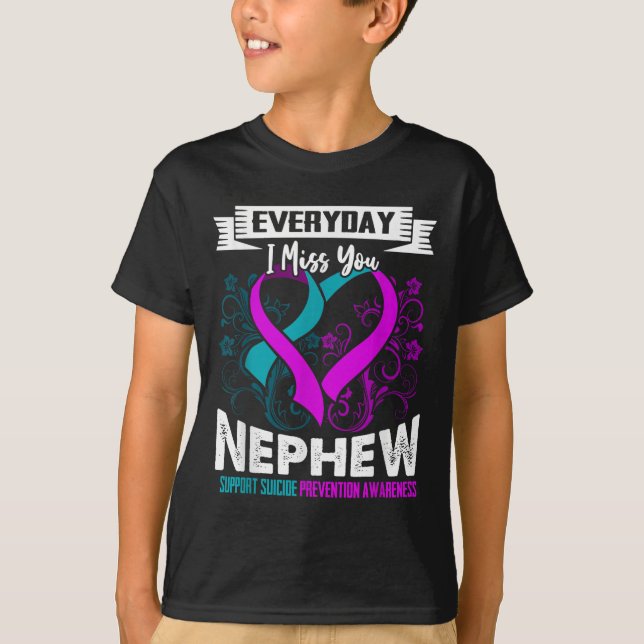 Suicide Prevention Awareness Aunts  T-Shirt (Front)