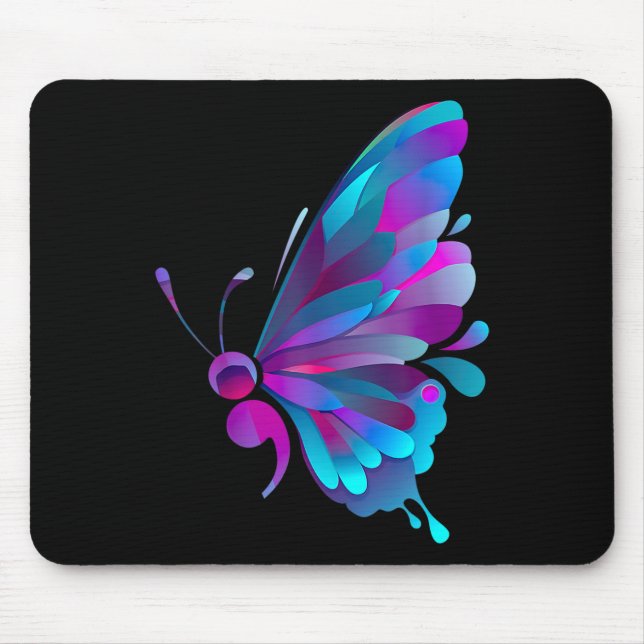 Suicide Prevention Awareness Butterfly Be Strong F Mouse Pad (Front)