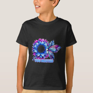 Suicide Prevention Awareness Butterfly Semicolon T-Shirt