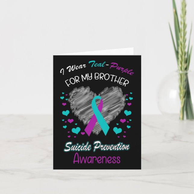 Suicide Prevention Awareness  Card (Front)
