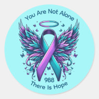 Suicide Prevention Awareness End Stigma 988 Hope