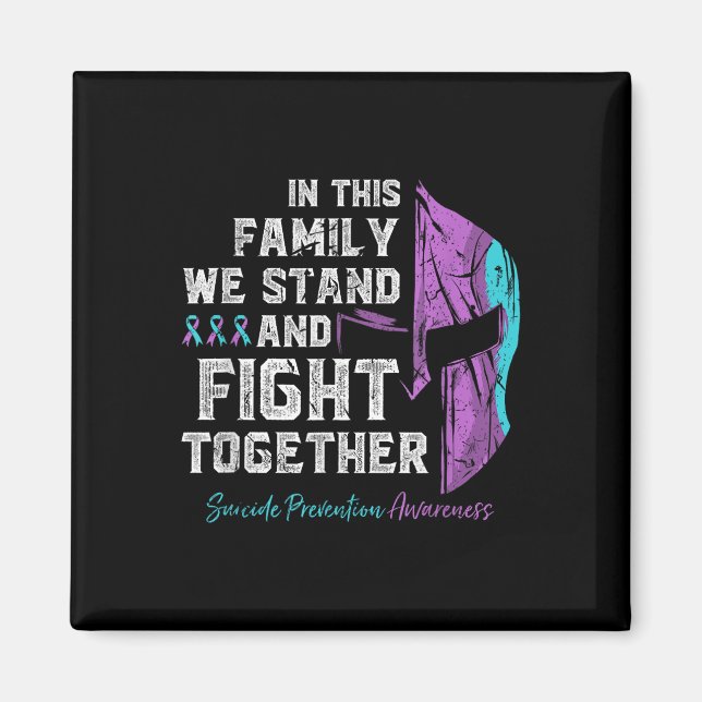 Suicide Prevention Awareness Family Support Sparta Magnet (Front)