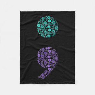 Suicide Prevention Awareness  Fleece Blanket