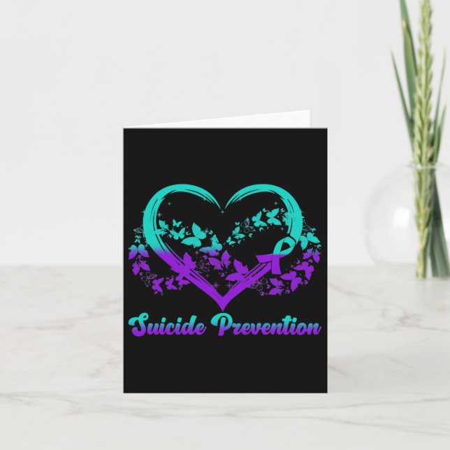Suicide Prevention Awareness Gifts  Card (Front)