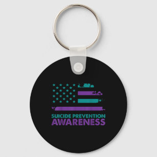 Suicide Prevention Awareness Keychain