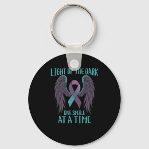 Suicide Prevention Awareness Light Up The Dark Keychain