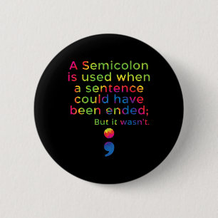 Suicide Prevention Awareness Mental Health Depress 2 Inch Round Button