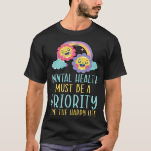 Suicide Prevention Awareness Mental Health Depress T-Shirt