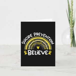 Suicide Prevention Awareness Month Suicide Prevent Card