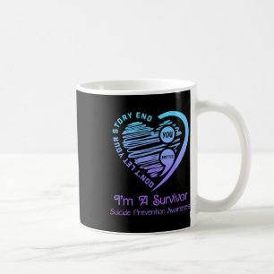 Suicide Prevention Awareness Month Teal And Purple Coffee Mug