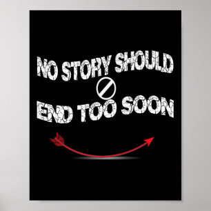 Suicide Prevention Awareness ,no Story Should End  Poster