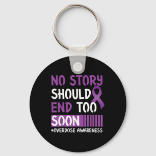 Suicide Prevention Awareness No Story Should End T Keychain