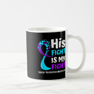 Suicide Prevention Awareness Purple Ribbon Family  Coffee Mug