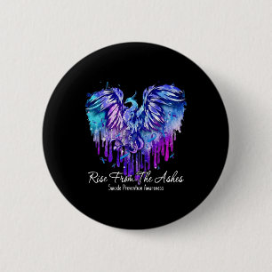 Suicide Prevention Awareness Rise From -pcute Ss C 2 Inch Round Button