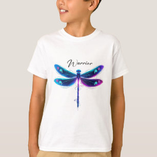 Suicide Prevention Awareness Warrior Dragonfly Sem T-Shirt