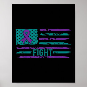 Suicide Prevention Awareness Week 2022 Usa Flag Ri Poster