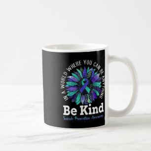 Suicide Prevention Awareness Week Be Kind Leopard Coffee Mug