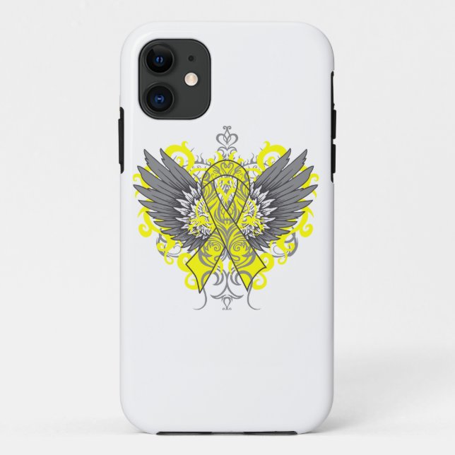 Suicide Prevention Awareness Wings Case-Mate iPhone Case (Back)