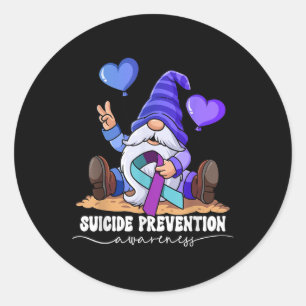Suicide Prevention  Classic Round Sticker