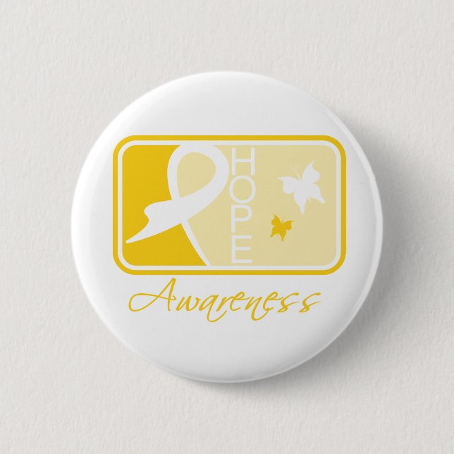 Suicide Prevention Hope Awareness Tile 2 Inch Round Button (Front)