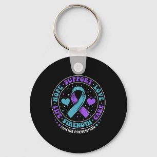 Suicide Prevention Hope Support Love Life Suicide  Keychain