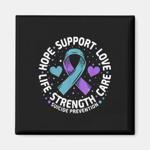 Suicide Prevention Hope Support Love Life Suicide  Magnet