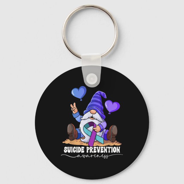 Suicide Prevention  Keychain (Front)