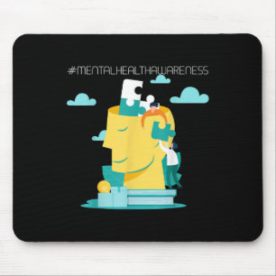 Suicide Prevention - Mental Health Awareness 8 Mouse Pad