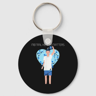 Suicide Prevention - Mental Health Awareness Keychain