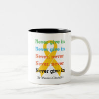Suicide Prevention NEVER GIVE IN Churchill Quote