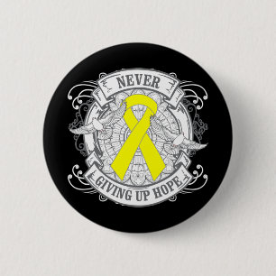 Suicide Prevention Never Giving Up Hope 2 Inch Round Button