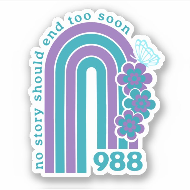 Suicide Prevention No Story Should End Too Soon Su (Front)