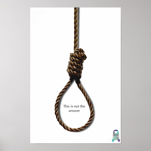 Suicide Prevention Poster (Front)