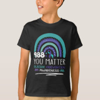 Suicide Prevention Purple Teal Rainbow You Semicol
