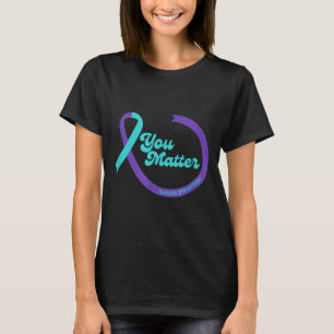 Suicide Prevention Ribbon Mental Health Awareness T-Shirt