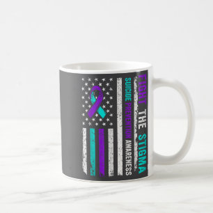 Suicide Prevention Suprt Fight Stigma Suicide Awar Coffee Mug