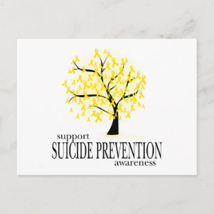Suicide Prevention Tree Postcard