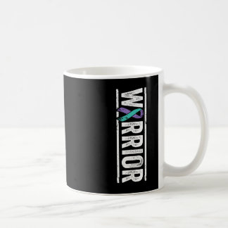 Suicide Prevention Warrior - Sideways Awareness Ri Coffee Mug