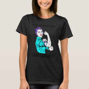 Suicide Prevention Warrior Unbreakable Awareness S T-Shirt
