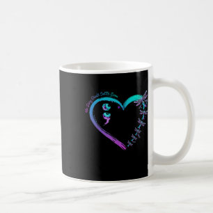 Suicide Prevention Week Dragonfly Heart Ribbon Sem Coffee Mug