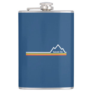 Suicide Six Hip Flask
