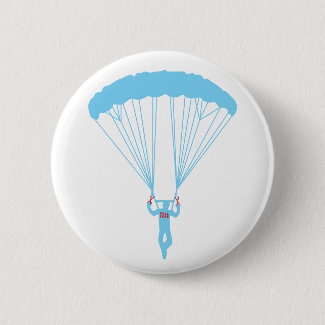 suicide skydive 2 inch round button (Front)