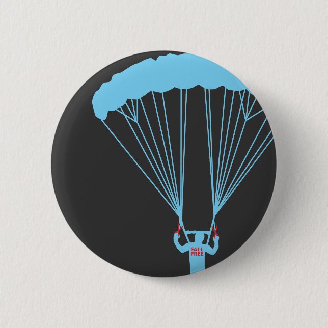 suicide skydive 2 inch round button (Front)