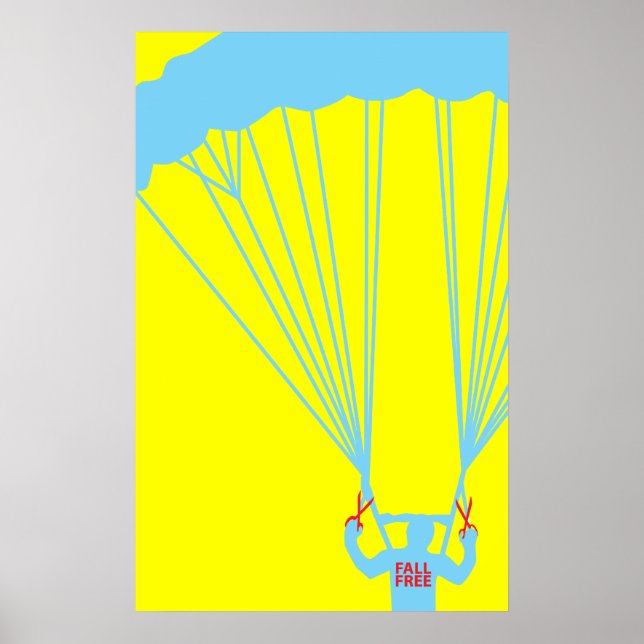 suicide skydive poster (Front)
