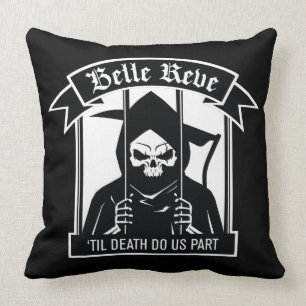 Suicide Squad   Belle Reve Reaper Graphic Throw Pillow