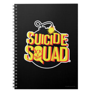 Suicide Squad   Bomb Logo Notebook