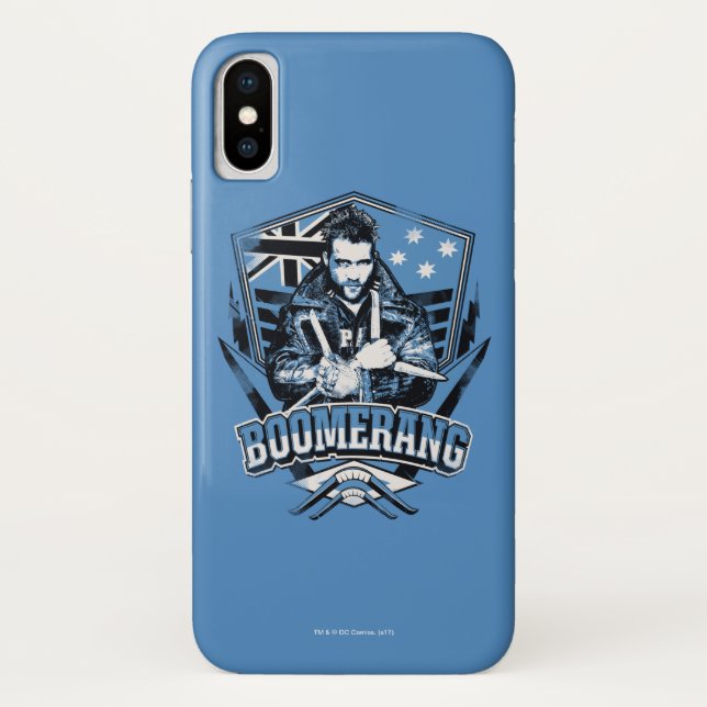 Suicide Squad | Boomerang Badge Case-Mate iPhone Case (Back)